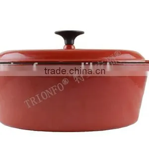 Color Enamel Coating Cast Iron Pot thumbnail-2