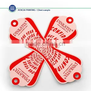 Decorative Cardboard Printed Hang Tags / Custom Labels For Consumers thumbnail-3