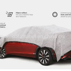 Shade Net Car Parking Silver HDPE Wear-Resisting Heat Control Aluminum Foil Mesh Shading Nets thumbnail-2