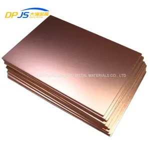 China Manufacturer Purple Red C10100/C36000 Polished 99.9% Metal Copper Alloy Plate/Sheet thumbnail-1