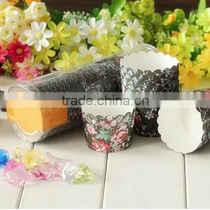 New Arrival Cute Small Flower Paper Muffin Cake Cup thumbnail-1