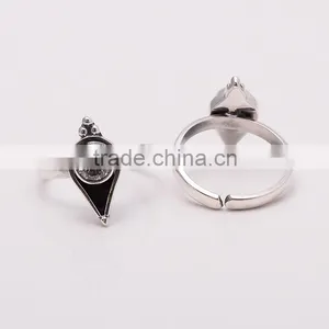 WHITE TOPPAZ TOE RING Sterling Silver Jewelry Wholesale,WHOLESALE SILVER JEWELRY,SILVER EXPORTER,SILVER JEWELRY FROM INDIA thumbnail-1