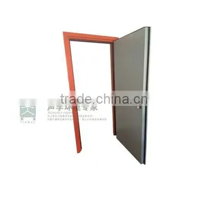 Wood Grain Interior Sound Proof Door for Theatre thumbnail-3