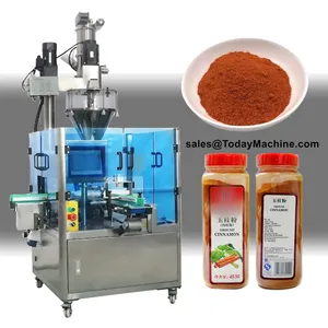 Automatic Water Bottle Rotary 3 in 1 PET Bottle Drinking Water Filling Machine thumbnail-1