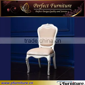 Classical White French Writing Table Chair no Arm NC120627 thumbnail-1