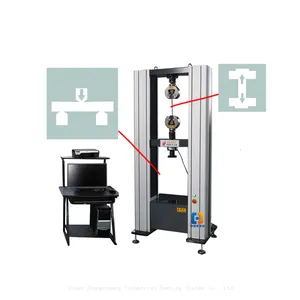 20KN Plastic Pipe PVC PP PE Tube Ring Stiffness Pressure Strength Testing Machine thumbnail-1