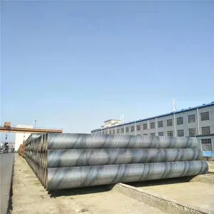 Dn800 Internal and External Plastic-coated Spiral Steel Pipe, Anti-corrosion Steel Pipe for Underground Tap Water Pipeline, Hengyun Pipeline thumbnail-5