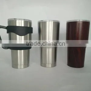 20oz/24oz/30oz New Style Popular Double Wall Vacuum Flask With Plastic Cover thumbnail-3