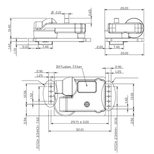 ZyTemp ZG09S NDIR CO2 Sensor Module thumbnail-5
