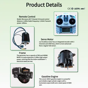 Vigorun Robot Lawn Mower 48V 20Ah Battery Euro 5/EPA MTSK800 Chinese Zero Turn Lawn Mowers Robot Broyeur Forestier thumbnail-3