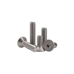 Black Oxide High Strength Hexagon Socket Countersunk Head Cap Screws thumbnail-3