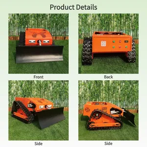 Vigorun VTC550-90 Gasoline Lawn Mower One-key Electric Start With Snow Shovel Multi-season Grass Cutter for Roadside Verges thumbnail-2