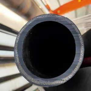 102mm Suction and Discharge Rubber Hose, 4-inch and Larger Oil Suction Rubber Hose, Cloth-belt Reinforced Suction and Discharge Oil Hose, Large Rubber Water Hose thumbnail-3