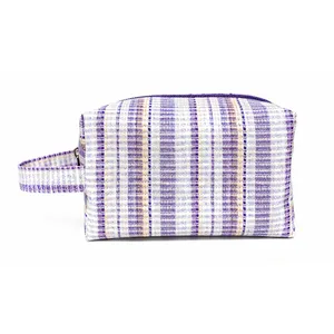 Plaid Makeup Pouch thumbnail-1
