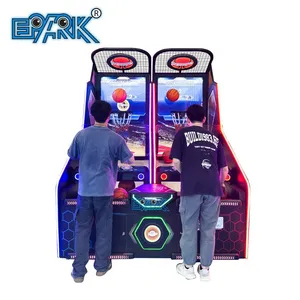 2 Player Basketball Arcade Machine Dual Lane Shooting Game for FECs Game Centers Shopping Malls and Commercial Amusement Venues thumbnail-1