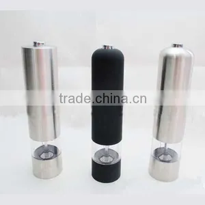 Supply High Quality Electric Pepper Grinder Salt and Pepper Mills Electric Pepper Mill 265g thumbnail-2