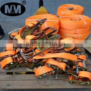 CE Standard Ratchet Strap With Double J Hook thumbnail-1