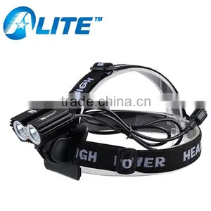 Adjustable Head Recharge Aluminum LED Bicycle Headlight thumbnail-1