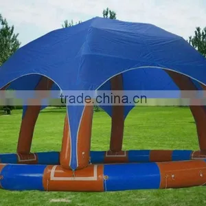 2013 NEW Inflatable Pool With Tent for Sale thumbnail-1