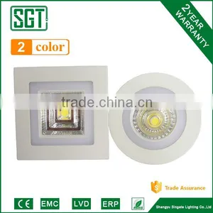 Small 10w 12w 2 Color Change Led Kitchen Downlights thumbnail-1