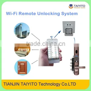 OEM Factory Automatic WiFi Remote Control Smart Digital Door Lock Controller Quality Choice thumbnail-1