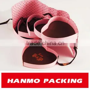 Accept Custom Order 3 Layer Heart Shaped Paper Box for Underwear Wholesale thumbnail-2