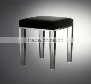 Wholesale Living Room Sora Furniture Acrylic Sofa Stool thumbnail-1