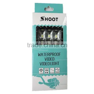 SHOOT Brand Waterproof Diving Mask Led Light for GoPro Hero SJCAM Xiaomi Yi Sports Action Camera thumbnail-5