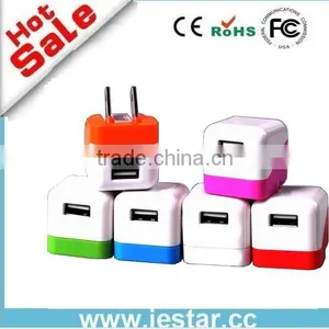 UL! Portable 5v 1a (10w) Usb Charger for Travel With Poldable US Plug thumbnail-2