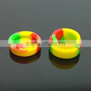 Platinum Cured Silicone Jars Dab Wax Container,5ml Silicone Container for Wax/oil,butane Hash Oil Silicone Container thumbnail-3
