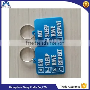 Best Selling Made Your Own Rubber Keychain thumbnail-1