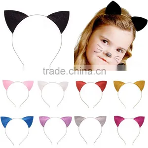 Hot-sales Cute Children Cat Ear Hairband Hard Headband for Baby Girl Hair Accessory Wh-1843 thumbnail-1