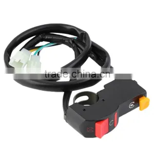 Motorcycle Motorcross Fog Light Switch 7/8" Handlebar ON/OFF Button On-off Headlamp Horn Switch 12v DC Electrical System~ thumbnail-1