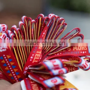 RFID Fabric Wristband Fabric Barcode Tag Wristbands for Identifying thumbnail-3