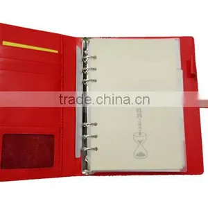 New Arrival A5 6-ring Binder Leather Notebook With Usb Flash Drive thumbnail-2