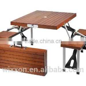 Wooden Folding Picnic Table Set, Bench Set, Wooden Folding Picnic Table Set And Bench Set, Wooden Folding Table Set thumbnail-1