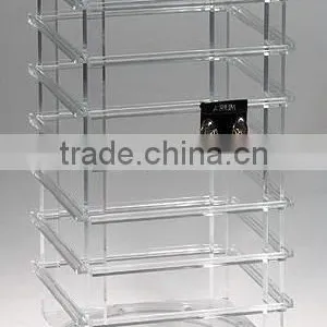GH-RZ353 Shenzhen Guihe Shatterproof Design Acrylic Earring Display Stand thumbnail-2