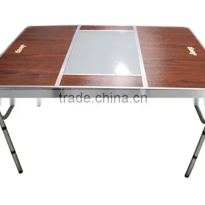 Camping 3 Folding Barbecue Table Bbq Table thumbnail-1