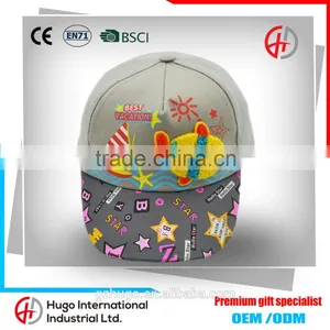 Hot! Popular Comfortable Adjustable Custom Cute Funny Children Kids Outdoor Sport Cotton Baseball Cap Camo Baseball Cap Quality Choice thumbnail-1