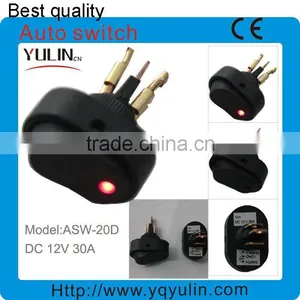 2013 New Style Plastic 12mm Red Lamp Auto Switch thumbnail-1