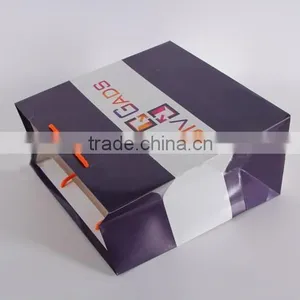 Luxury Paper Shopping Bag for Men's Wear Clothing thumbnail-2