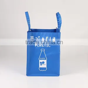 PP Woven Fabric With Lamination Shopping Bag ,PP Woven Material Handle ,with CMYK Printing thumbnail-1