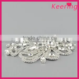 To Sew Wedding Dress Diamond Embellishment WRE-253 thumbnail-4
