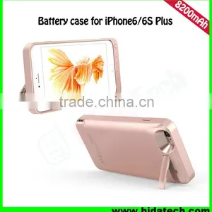 Hot Selling 8200mah Battery Power Case for IPhone 6 IPhone 6 Plus Backup Battery Phone Case thumbnail-4