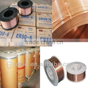 AWS ER70S-6 CO2 Welding Wire Solid Welding Material thumbnail-1