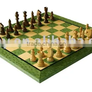 Classical Wooden Chess Game Set With Chessmen thumbnail-1