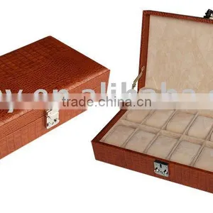 Crocodile Leather Watch Box thumbnail-1