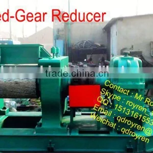 GOLDEN SUPPLIER Waste Tire Recycling Rubber Cracker Machine Crusher Machine thumbnail-3
