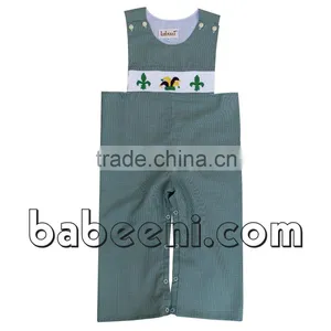 Mardi Gras Smocked Longall for Baby Boy thumbnail-1