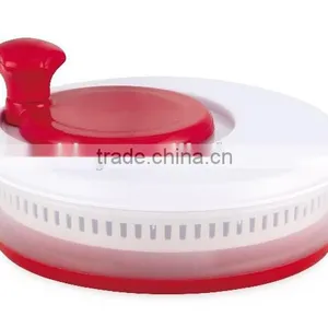Food Grade Easy Use Vegetable Tools OEM Collapsible Salad Spinner thumbnail-6
